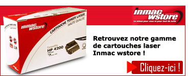 Retrouvez notre gamme de cartouches laser Inmac wstore 