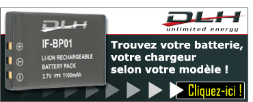 DLH : Trouvez votre batterie, votre chargeur selon votre mod&egrave;le !