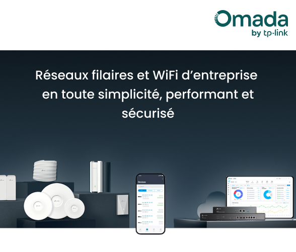 Reseau filaire et wifi d'entreprise omada tp link