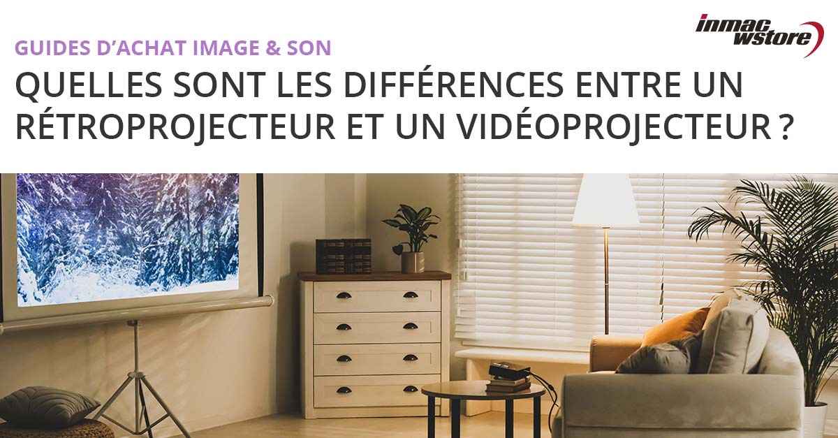 Quelles différences entre un rétroprojecteur et un vidéoprojecteur